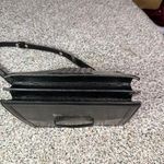 YSL Vintage Yves Saint Laurent Black Leather Shoulder Bag Women's Handbag Photo 2