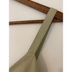 Club Monaco  4 Midi Length Wide Leg Green Jumpsuit Pistachio EUC Linen Cotton Photo 7