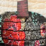 Fire Los Angeles Y2K Bohemian Festival Floral Frenzy Strapless Moody Floral Whimsy Goth Fire LA Photo 3