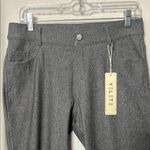 Yelete NWT  Women's Grey Classic Solid Capri Pull On Jeggings Size XL(14-16) Photo 2