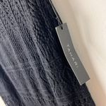 Tahari NWT Sleeveless Crochet Side Slit Bodycon Midi Dress Black Size Medium M Photo 5