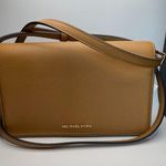 Michael Kors Jet Set Medium Pebbled Leather Front-Flap Crossbody Bag - NWT Photo 0