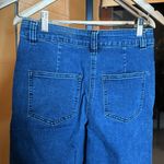 LTS Long Tall Sally Cropped Wide Leg Jeans Size 4 Blue Photo 5