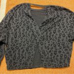 Z Supply Black Cheetah Crewneck Photo 4