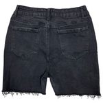 Bamboo Original Denim Black Cutoff Jean Shorts Sz 13 Grunge Stretch Denim Jorts Photo 1