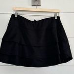 Athleta Women’s Medium Black Tiered Ruffle Skort Photo 0