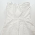 MORE TO COME Sophia Strapless Midi Dress in White XS Photo 7