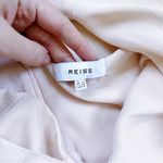 Reiss • Riana One Shoulder Bodycon Dress pink blush nude draped cocktail Photo 5