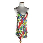 Saks 5th Avenue Saks Fifth Avenue Satin Floral Nightie Gown Short Medium Summer Photo 5