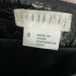 Cooperative Faux Leather Shiny Black Mini Skirt Photo 2