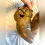 Dry Goods | distressed brown booties with detailing Photo 2