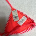 Aerie Crinkle Striped String Triangle Bikini Top Small NEW Photo 2