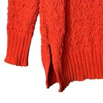 Seven7  Hibiscus Coral Textured Chenille Sweater NWT‎ Small #7M7800B Photo 8