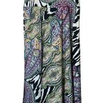 Sunny Leigh Maxi Skirt Small Mixed Print Zebra Animal Boho Gypsy Stretch Artsy Photo 0