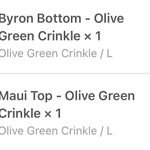 Monday Swimwear Set Green Size L Photo 5