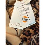 Good American New  Leopard Print Women's Leggings, size 2 Photo 3