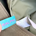 Ralph Lauren Vintage Rare Army Green Canvas Cargo Messenger Bag Photo 3