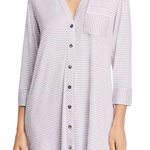 UGG  Pink and White Striped Shirt Photo 0