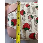 Juicy Couture | Strawberry Print Sling Backpack with Charm Photo 5