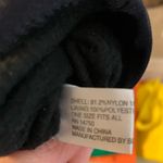 Women’s Black Winter Driving Gloves Grips Gold Button One Size Fits All Small Photo 3