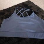 Threads 4 Thought  blue strappy yoga sports bra M Photo 0