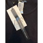 ZARA LIMITLESS CONTOUR COLLECTION Black Seamless Rhinestone Top Size XS NWT! Photo 7