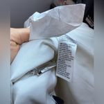 White House | Black Market Nwt  White Floral Lace Chevron Puffer Jacket Photo 8