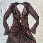 Generation Outcast Clothing Outcast Clothing Satine Mini Dress Mauve Leopard Photo 8