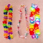 🌈 Graduation Leis, 3 Pink Photo 0