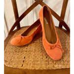 Paul Green  coral wedge heel suede shoes size 6.5 Photo 9