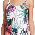 Calia Carry Underwood Swim Tankini in BOTANICAL ISLAND Size XS White Photo 0