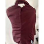 H&M  Burgundy blazer oversized size 2 office blazer classy blazer Photo 4