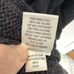 Garnet Hill  Cardigan Sweater Women’s Small Oversized Sleeveless Open Front Blue Photo 3