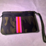 Hue HUate Camouflage Mini Bag with Pink Stripe Photo 3