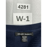 Hilary Radley Womans Sweater Pullover XXL Navy Long Sleeve Crew Neck Photo 2
