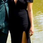 City Studio Long Black Prom Dress size 3 Photo 0