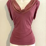 Shape Fx NWOT  blouse w/ built in bra. Sz L Photo 0