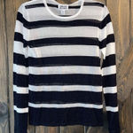 Chico's  Striped Lightweight Sweater Sz 0   Photo 0