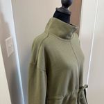 Nike  Olive Hunter Green Dri-FIT Get‎ Fit Pullover Training Top Sweatshirt Hoodie Photo 3