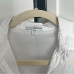 James Perse Standard  White Button Down Contrast Panel cotton Photo 2
