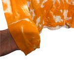 Elliot Lauren orange and white long sleeve light weight sweater size xs Photo 2