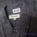 Madewell New!  Denim‎ Button-Up Shirt in Lunar Wash, size XS Photo 10