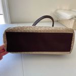 Tommy Hilfiger EUC ‎ women’s brown tan gold hardware zip shoulder tote bag purse Photo 5