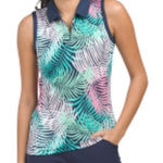 Tommy Bahama  Sleeveless Polo Shirt XS Golf Tennis UPF Quick Dry Beachy NWT Photo 0