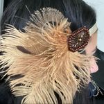 Handmade ❤️❤️feather Flapper Head Band Photo 3