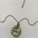 Lia Sophia  Silver 1” Pendent 30” Necklace Zodiac Slide Photo 7