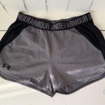 Under Armour Gray & Black Shorts Photo 0