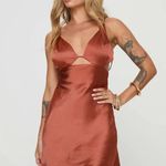 Princess Polly Alexo Rust Cut Out Strappy Mini Dress 0 Photo 0