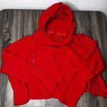 Free People  Movement Women’s Large L Red Fleece Good Pullover Jacket Photo 0