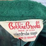 Vintage Bobbie Brooks Wool Tweed Skirt Christmas Green Size S Pencil Midi Photo 4